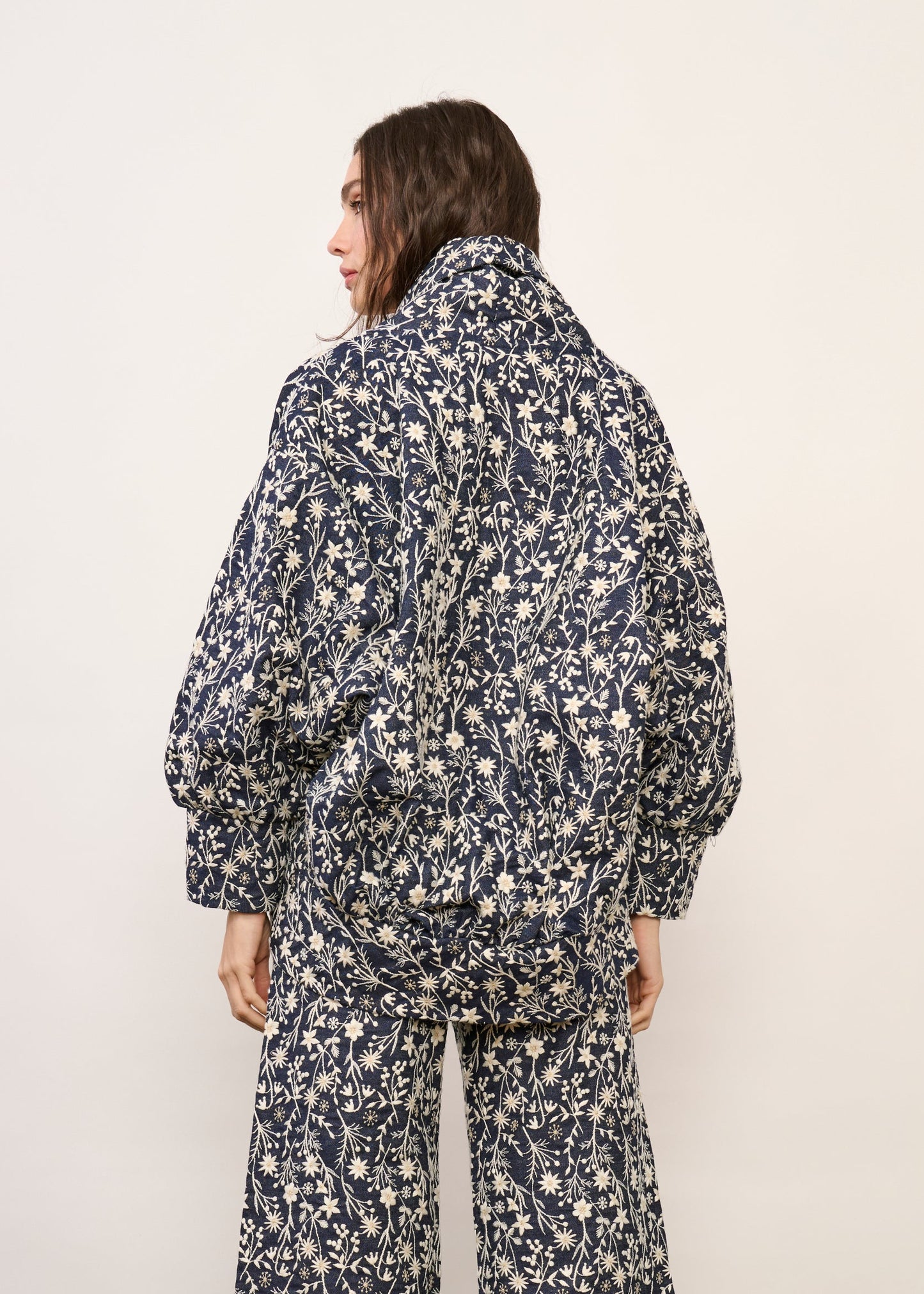 Casaco Maia Jeans Floral