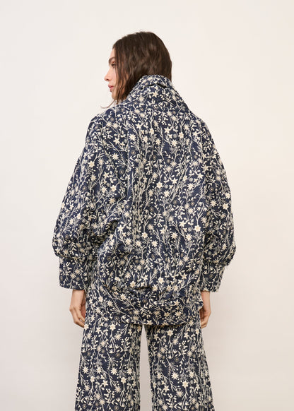 Casaco Maia Jeans Floral