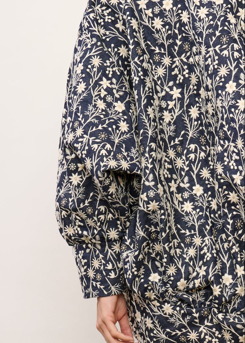 Casaco Maia Jeans Floral