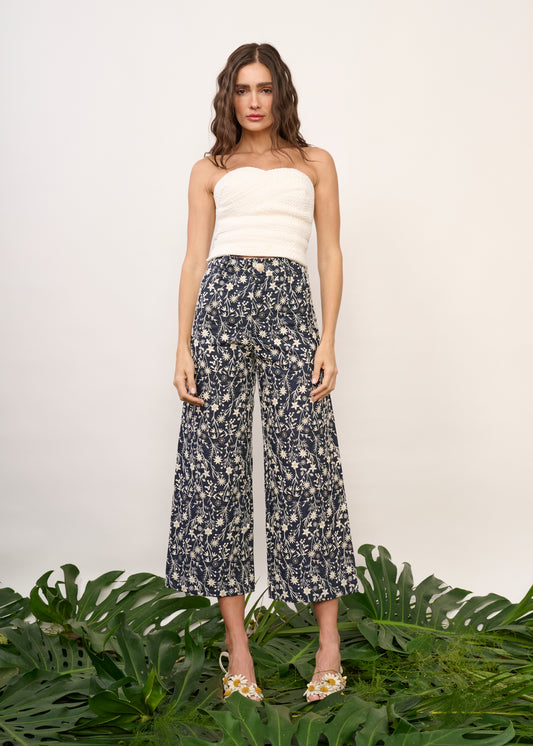 Calça Zaia Jeans Floral
