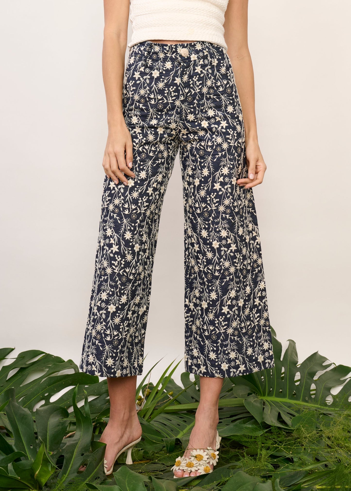 Calça Zaia Jeans Floral