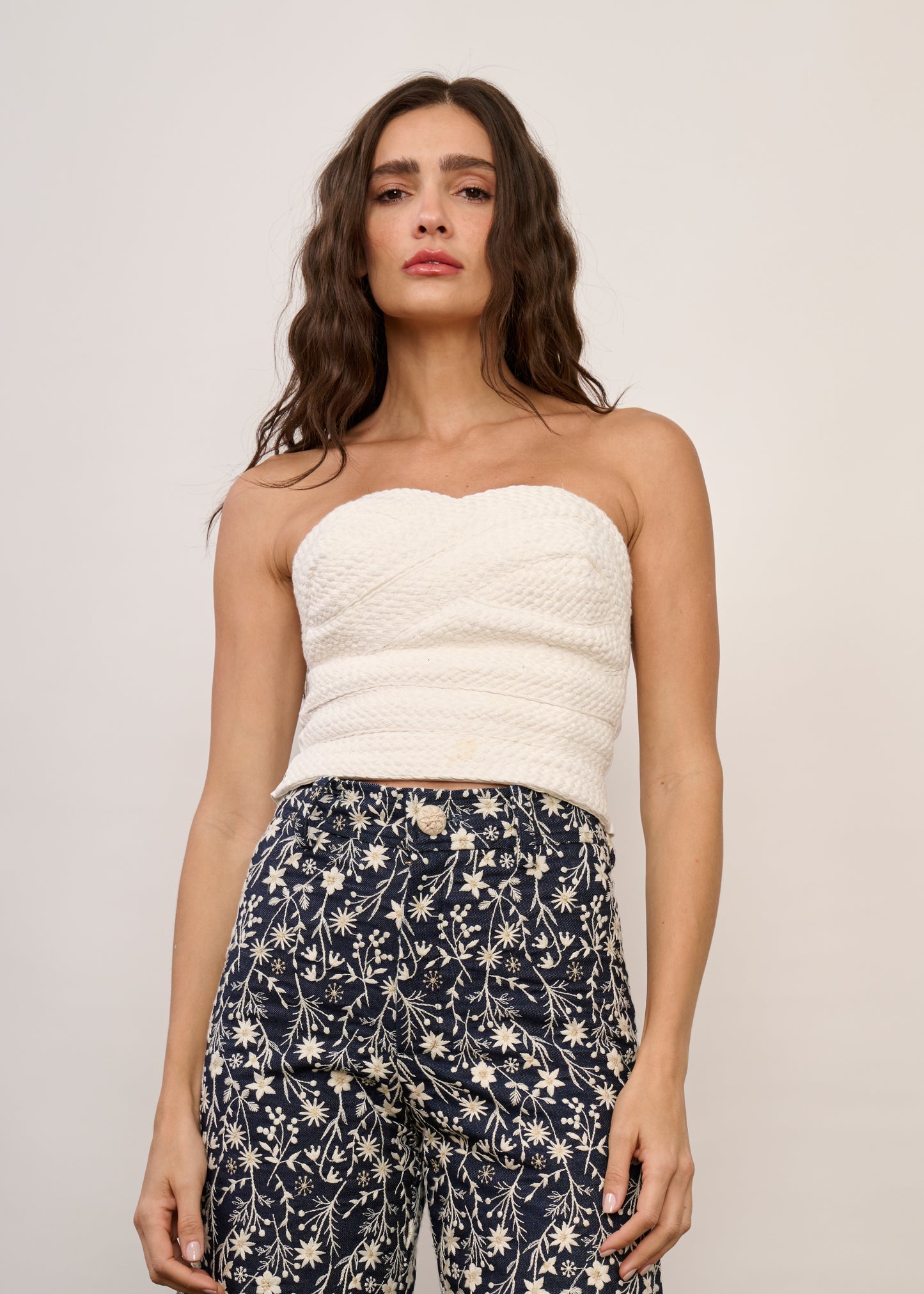 Top Esther branco
