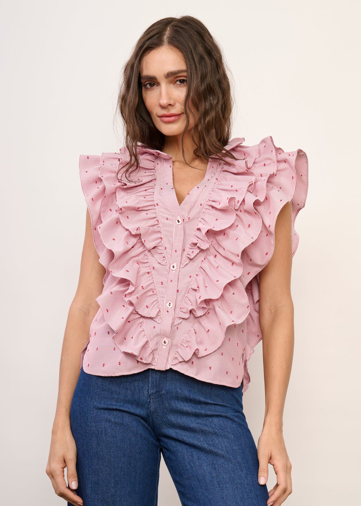 Camisa Estela Listrada