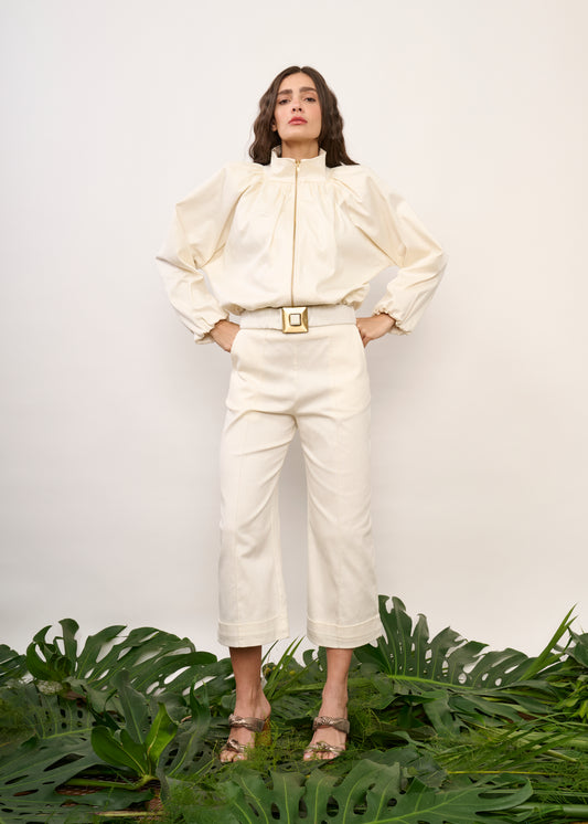 Calça Tessia Off White