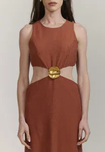Vestido Ariela Bronze