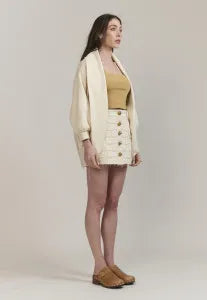 Shorts Saia Maeva Natural