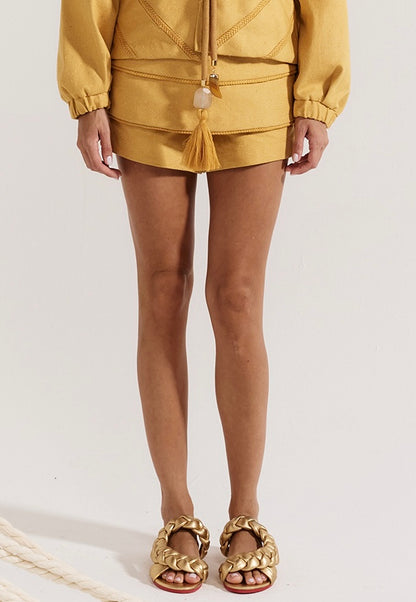 Shorts Mirna Mostarda INV25