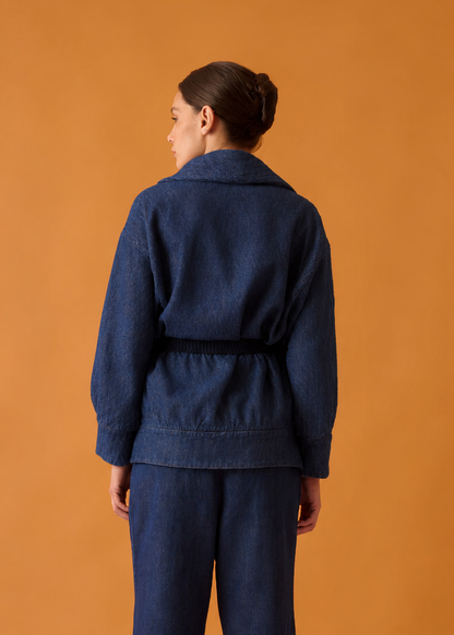 Casaco Maia Jeans com Cinto