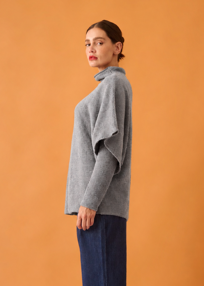 Tricot Marina Chumbo