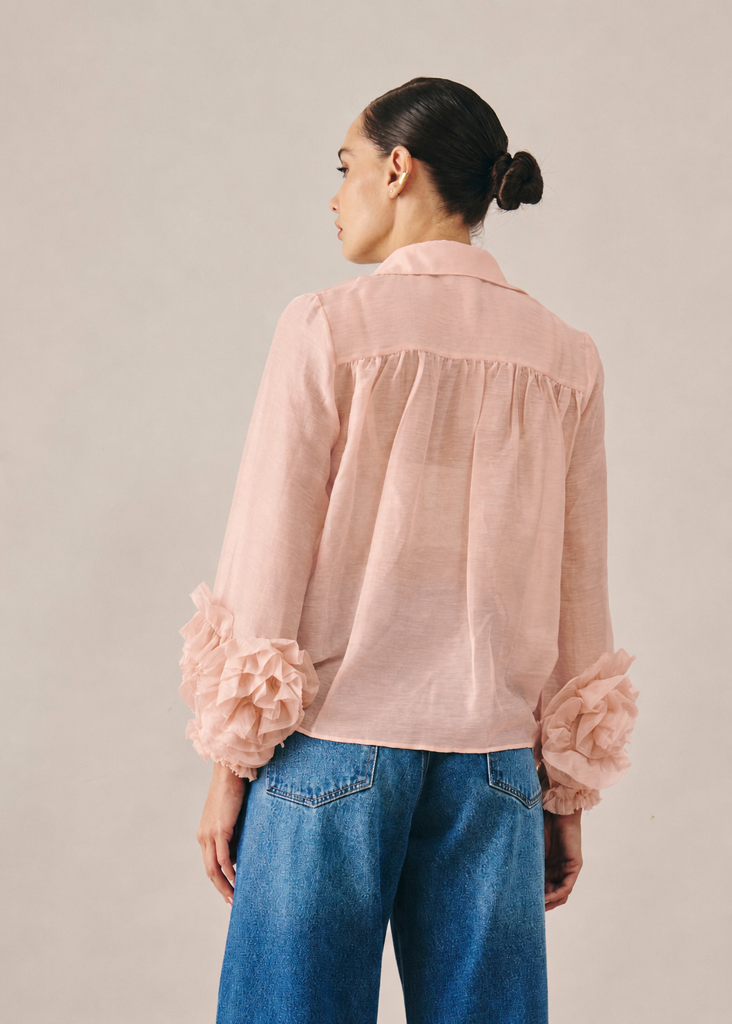 Camisa Camille Rosa