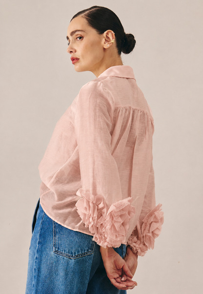 Camisa Camille Rosa