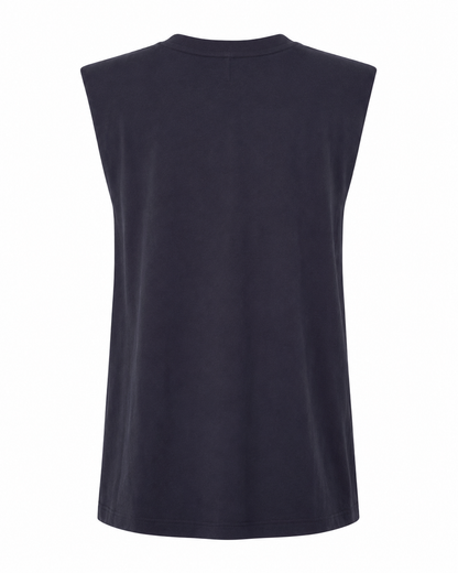 Blusa Nani Oversized Marinho