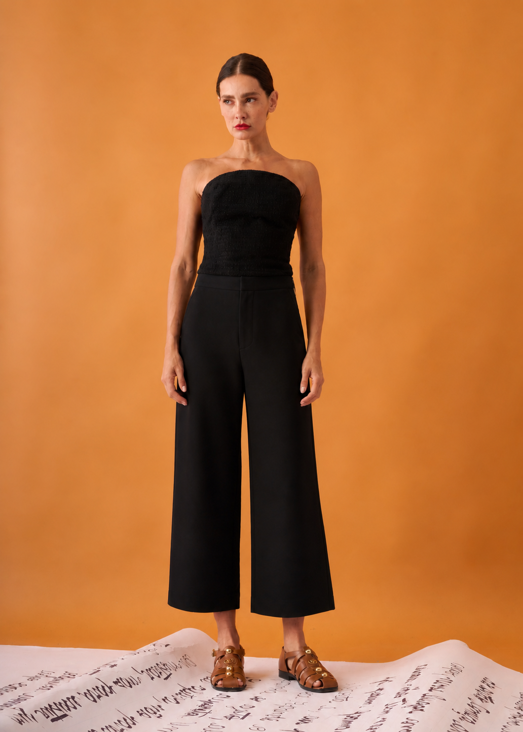 Calça Zaia Sarja Preto