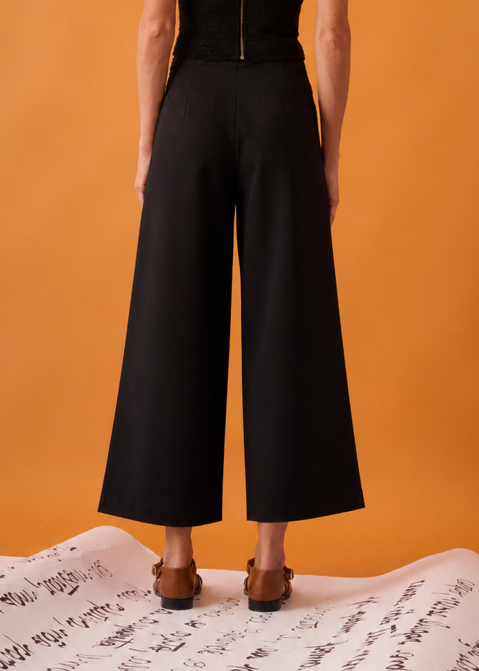 Calça Zaia Sarja Preto