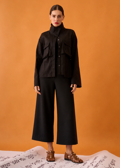 Calça Zaia Sarja Preto