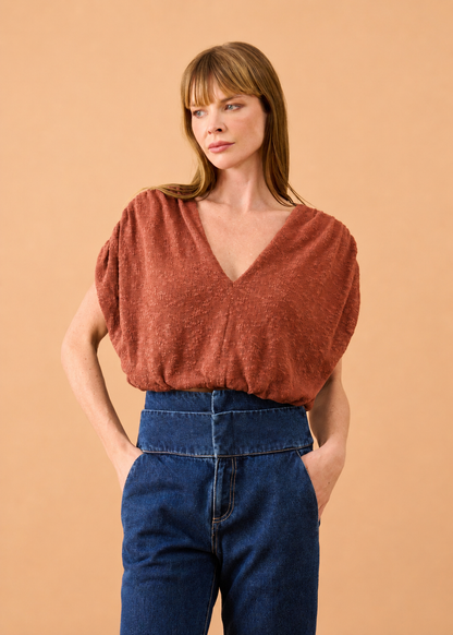 Blusa Leticia Telha