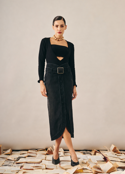 Saia Lorença Black