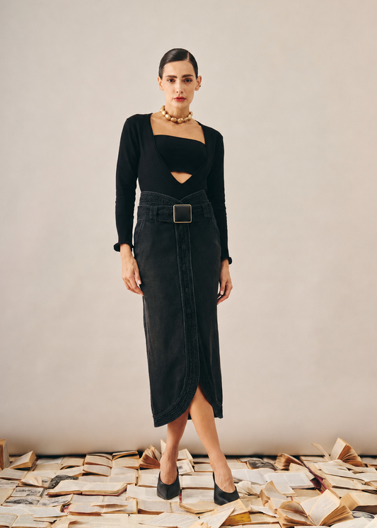 Saia Lorença Black