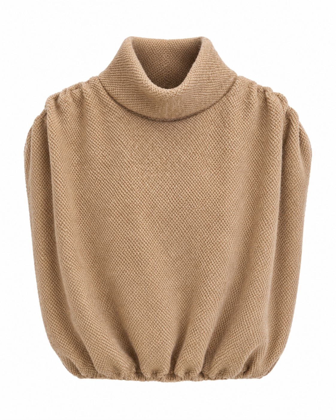 Blusa Serena Veludo Areia