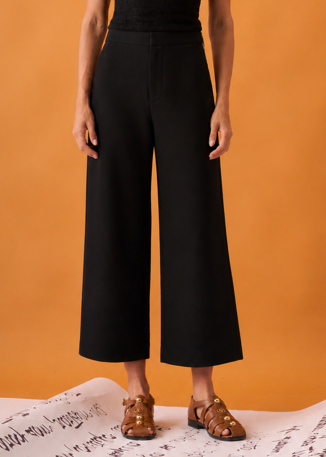 Calça Zaia Sarja Preto