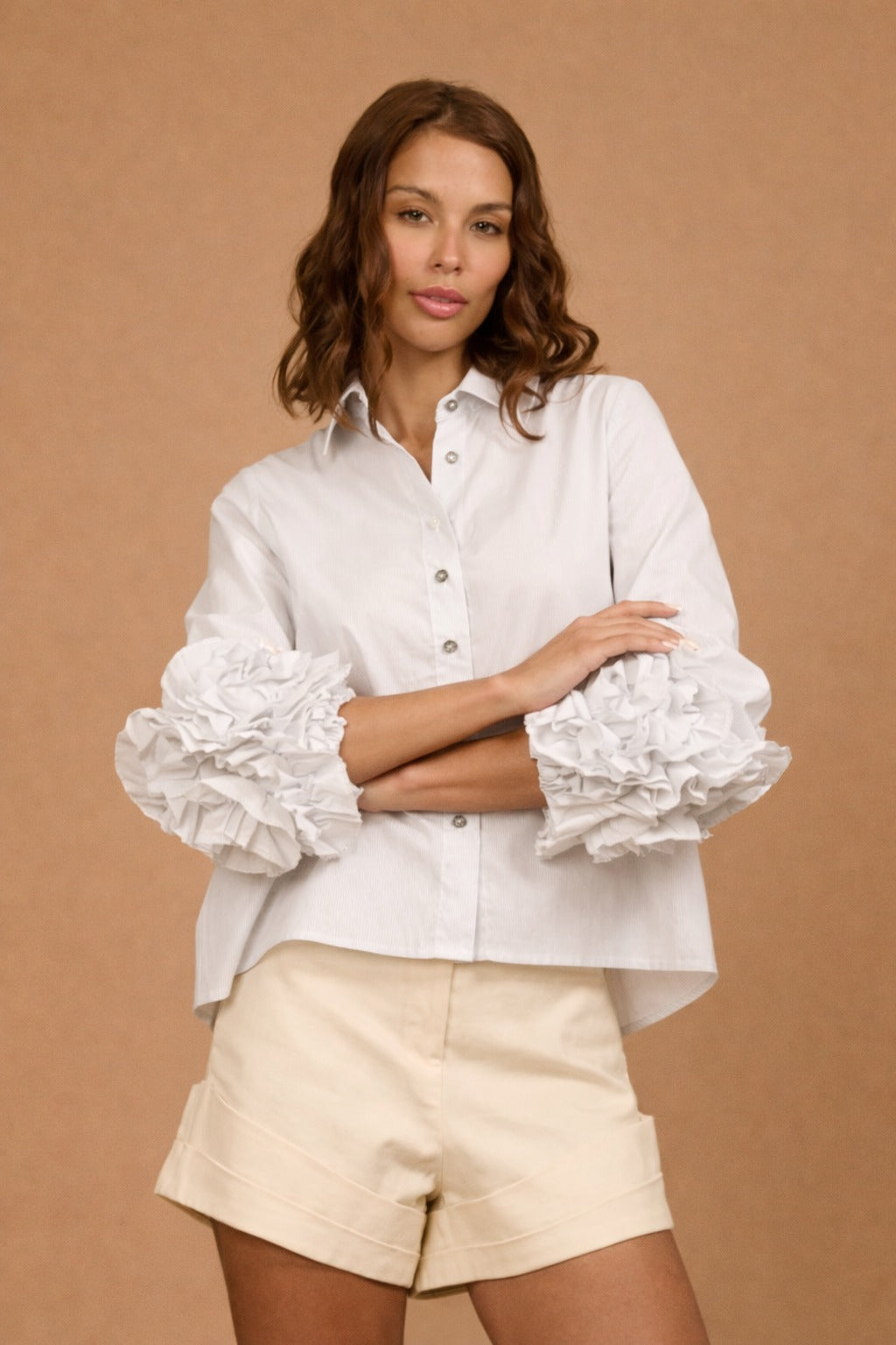 Camisa Camille Branca