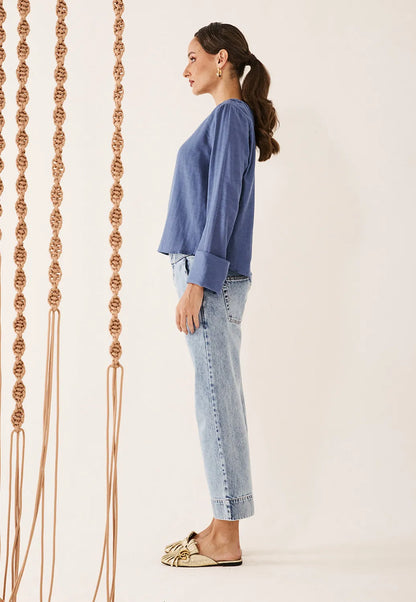 Blusa Graziela Indigo