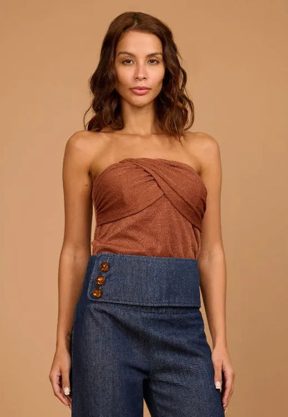 PRÉ-VENDA- Calça Morgana Jeans Tartaruga