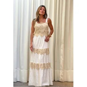 Vestido Mary Off white