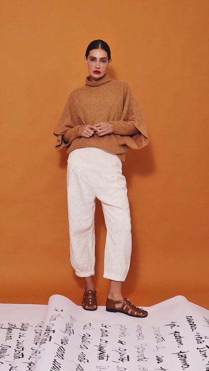 Tricot Marina Caramelo
