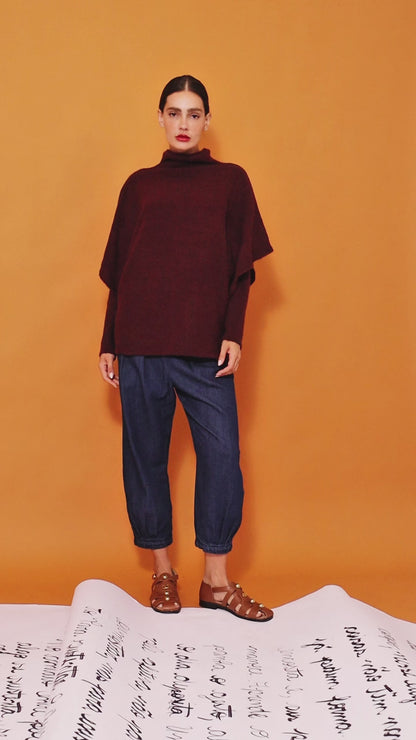 Tricot Marina Bordo