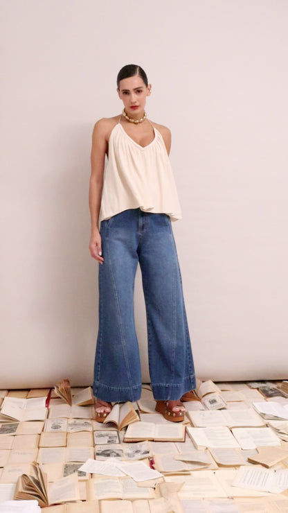Blusa Eloá Manteiga