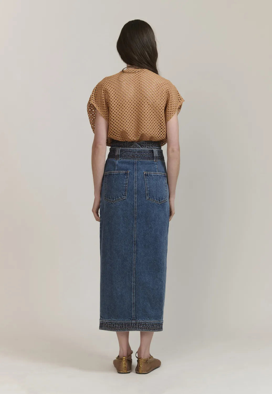 Saia Lorença Jeans